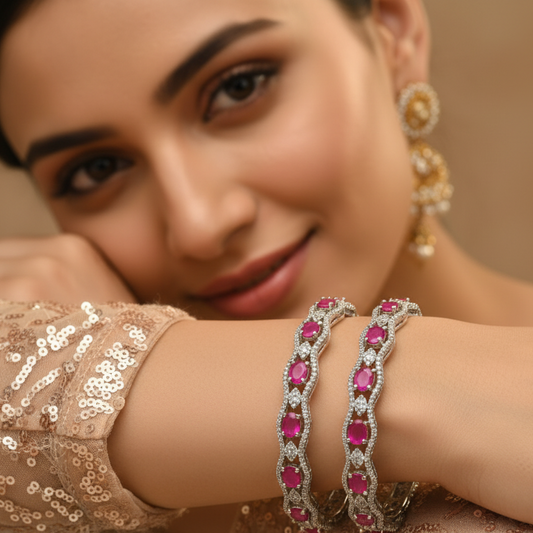 Grace Diamond Bangles