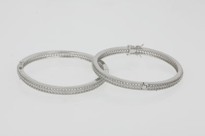 Radiant Diamond Bangles