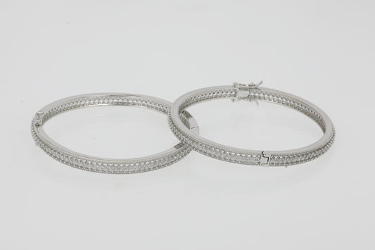 Radiant Diamond Bangles