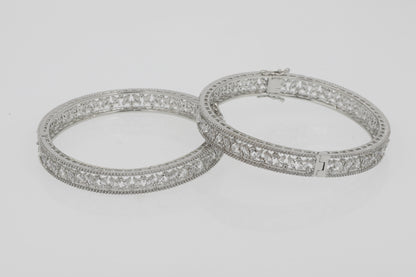 Alluring Diamond Bangles