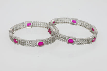 Radiant Diamond Bangles