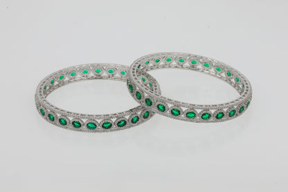 Dazzling Diamond Bangles