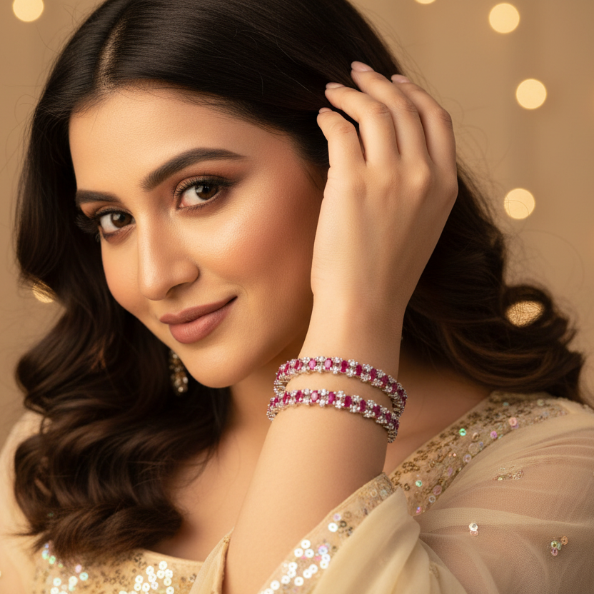 Regal Diamond Bangles