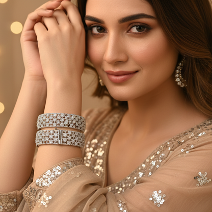 Luxe Diamond Bangles