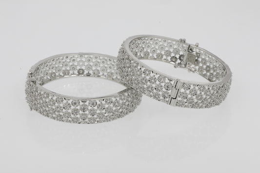 Elegant Diamond Bangles