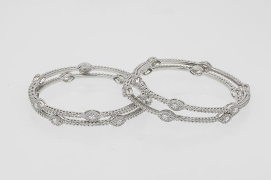 Ethereal Diamond Bangles