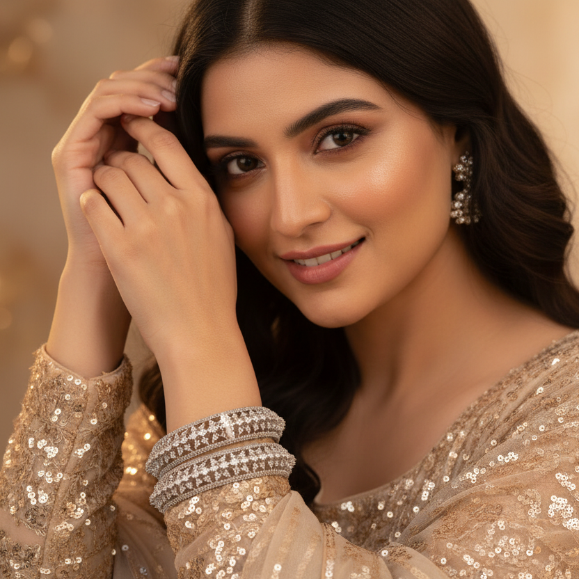 Radiance Diamond Bangles