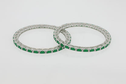 Opulent Diamond Bangles