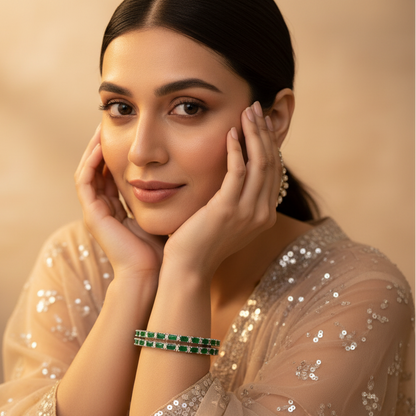 Opulent Diamond Bangles