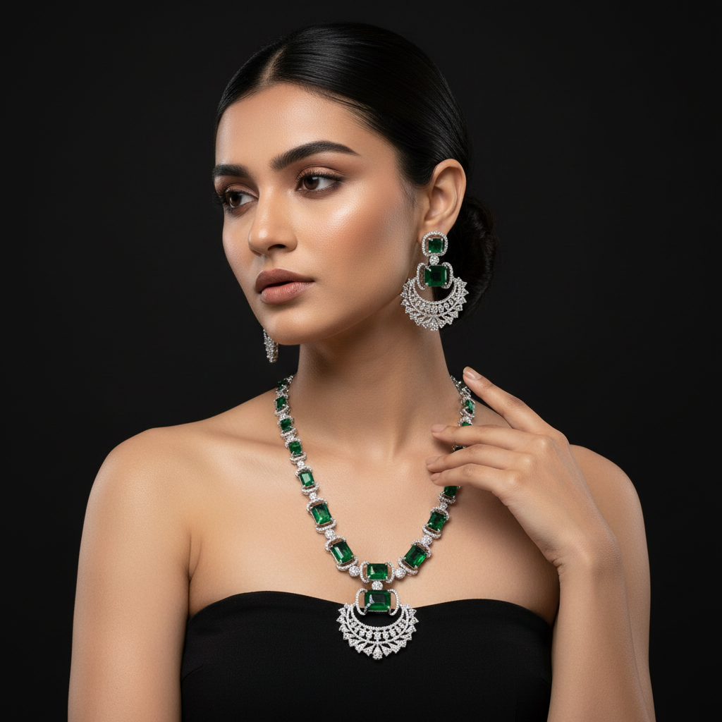 DIAMOND NECKLACE SET