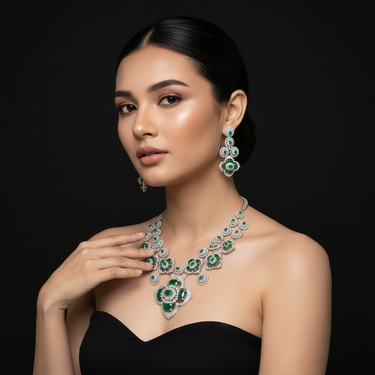DIAMOND NECKLACE SET