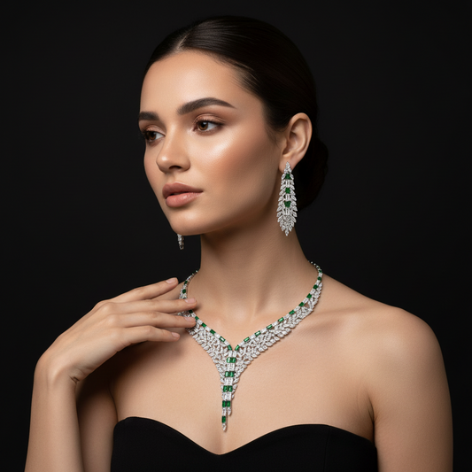 DIAMOND NECKLACE SET