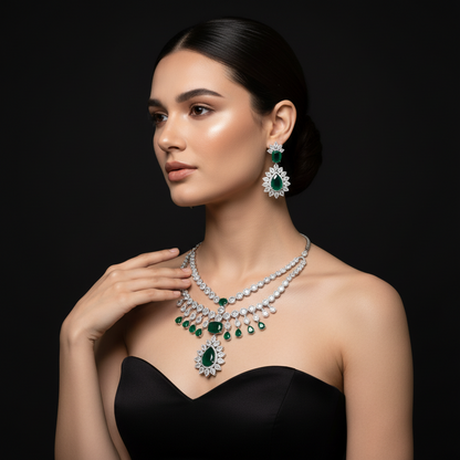 DIAMOND NECKLACE SET