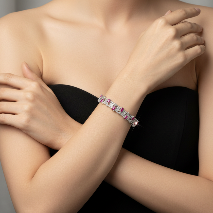 Dazzling Diamond Bracelet