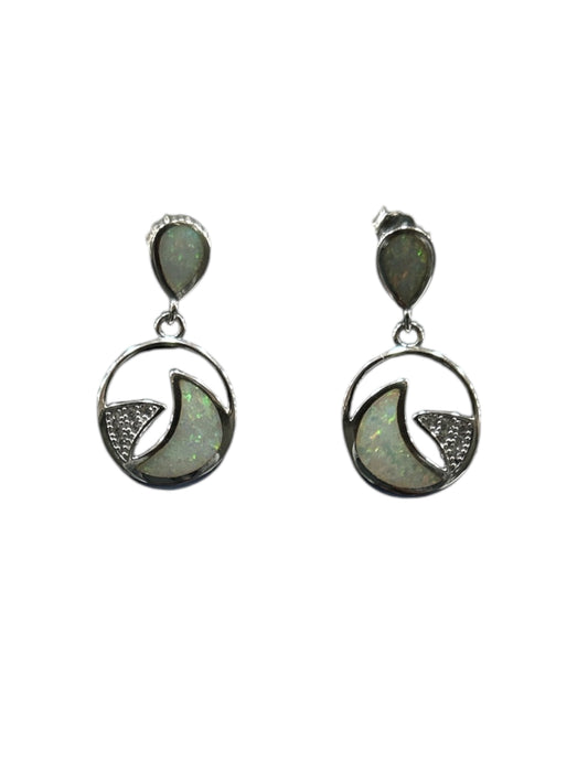 Sterling silver earring