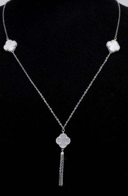 Moon Clover 92.5 Silver Chain