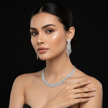 Diamond Necklace Set