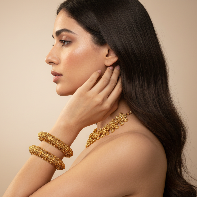 Radiant Relic Bangles