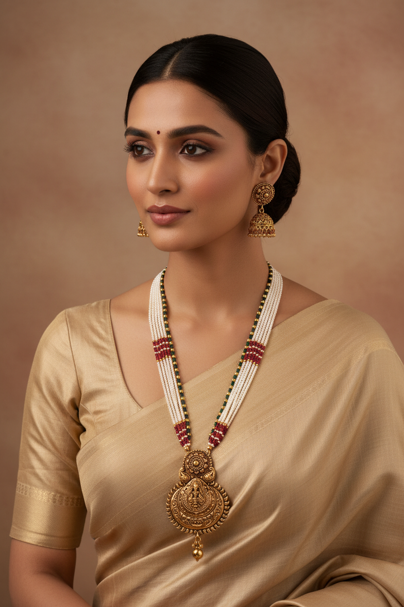 Ethereal Gold necklace Set