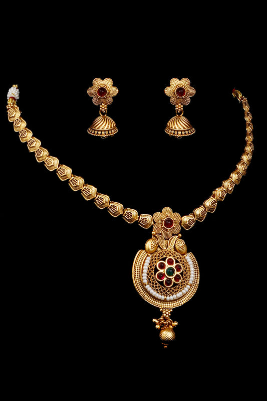 Antique Gold necklace set