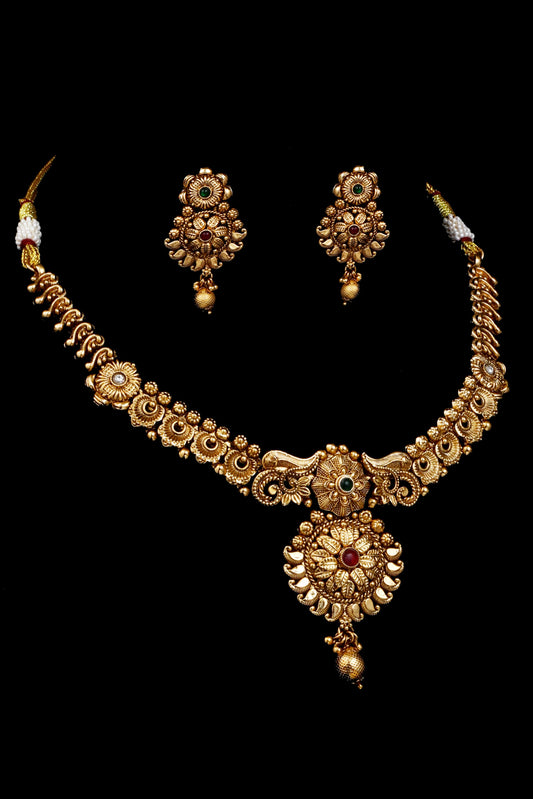 Antique Gold Necklace set