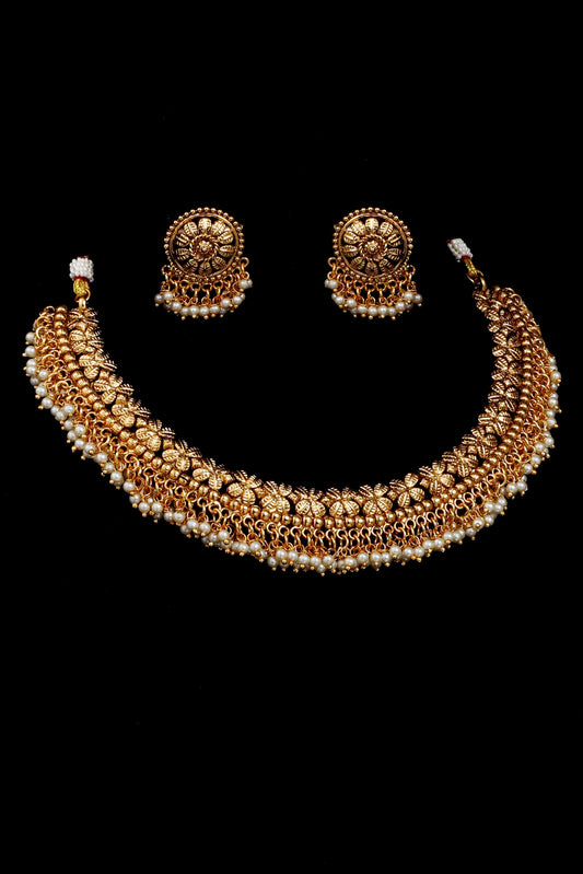 Antique Gold Necklace set