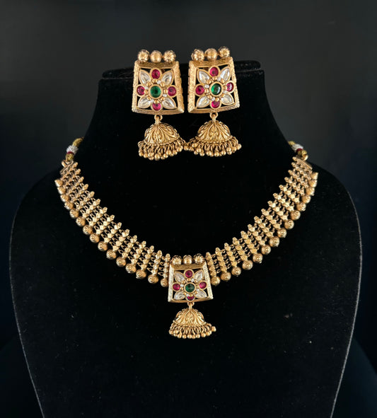 Antique Gold Necklace set