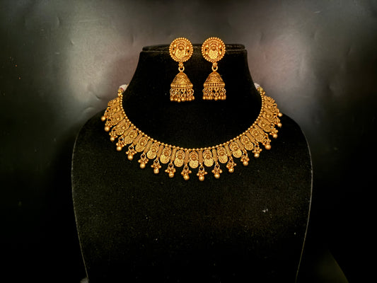 Antique Gold necklace set