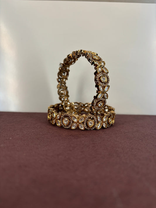 Kundan Polki Bangles