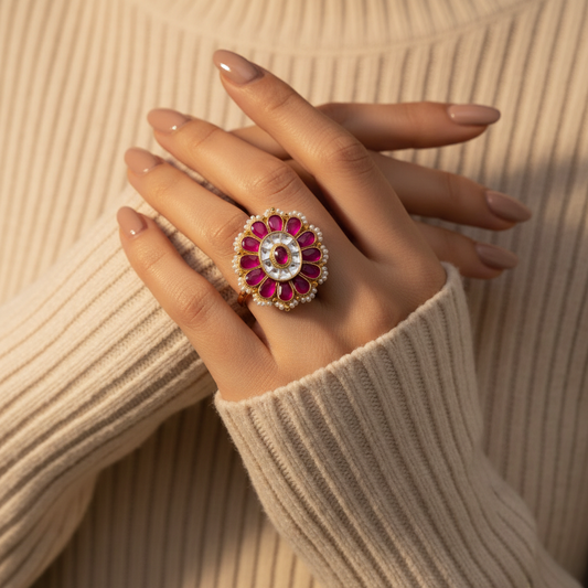 Kundan Ring