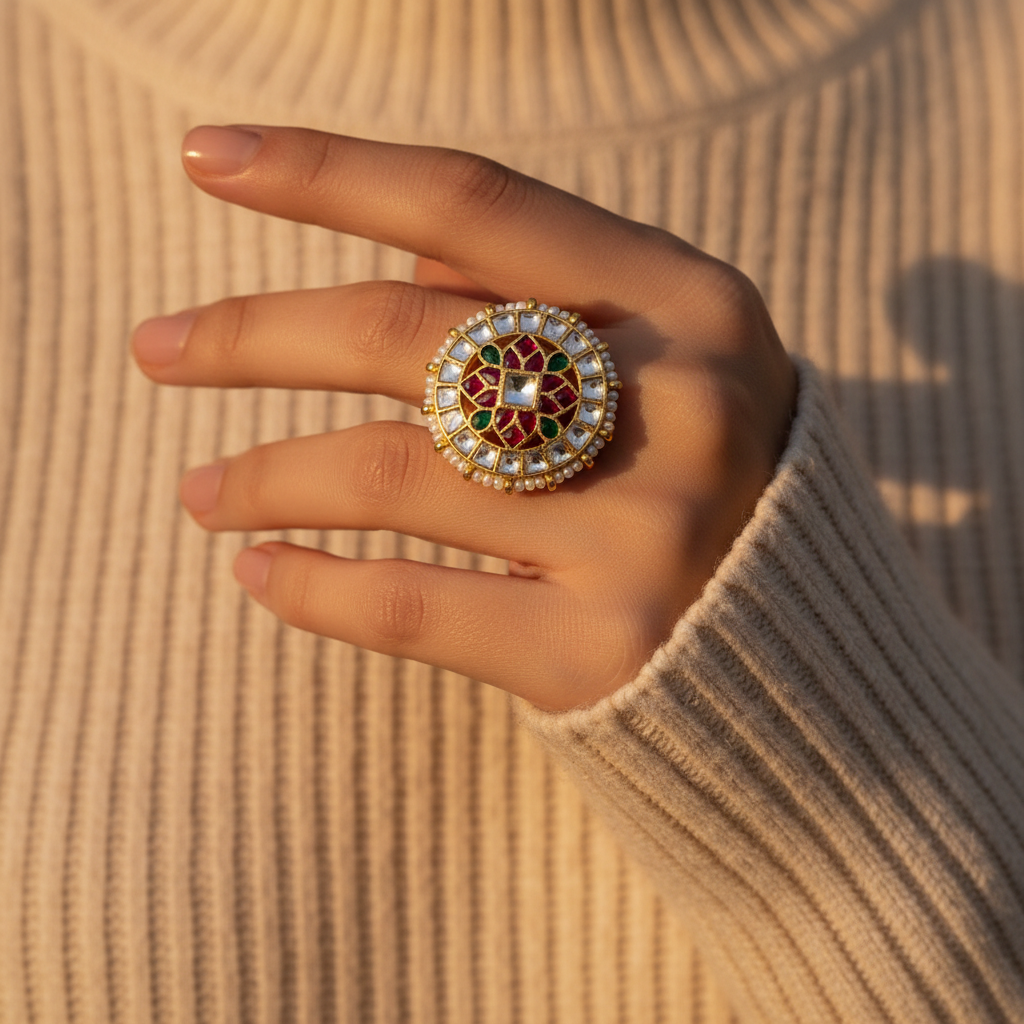 Kundan Ring
