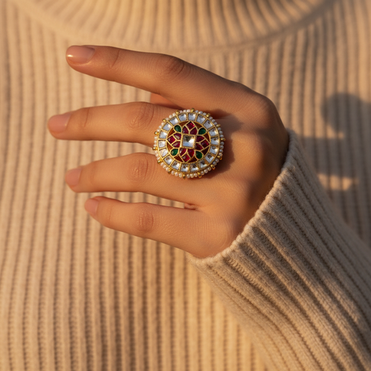 Kundan Ring