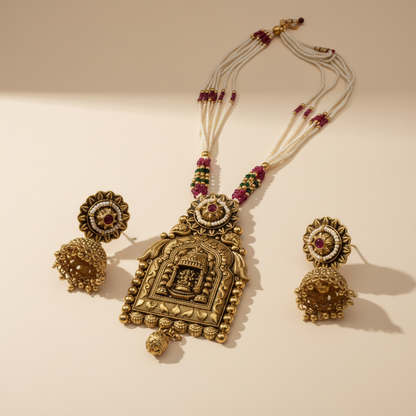 Classic Antique Necklace Set