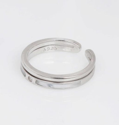 Nova Edge 92.5 Sterling Silver Ring