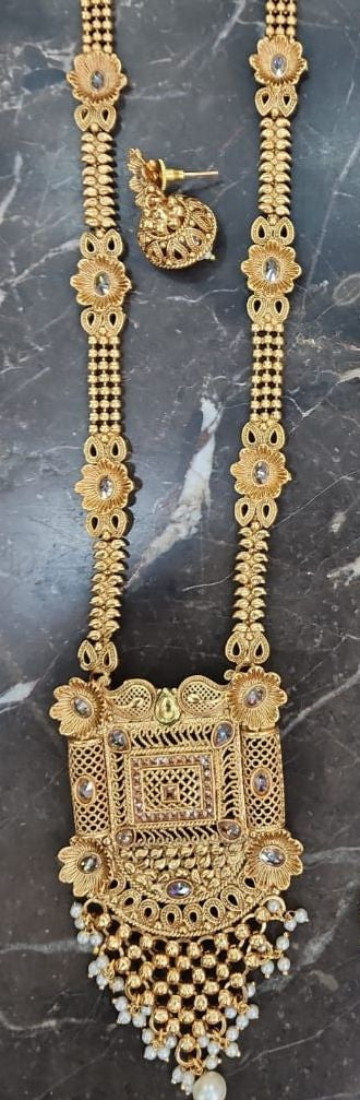 Antique long Necklace Set