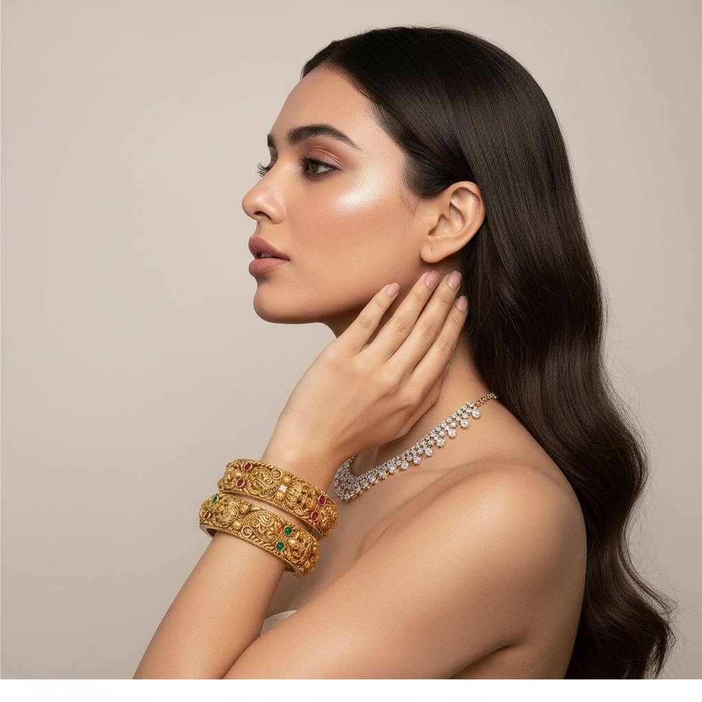 Antiqua Luxe Bangles